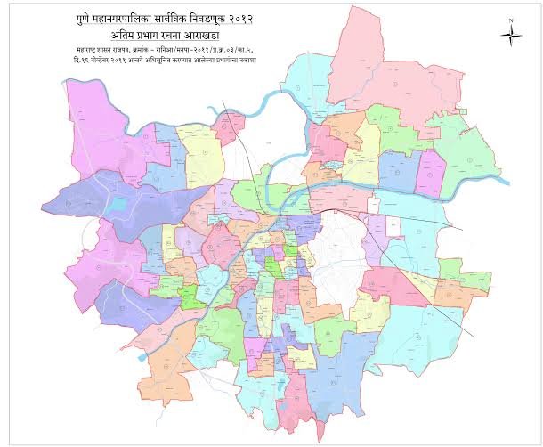 पुणे महानगरपालिकेतील वॉर्ड पुनर्विभाजनाला राज्य सरकारची मान्यता